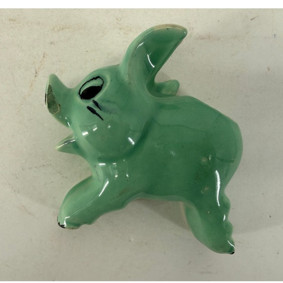Other - Morton PotteryGreen Pig Wall Pocket Planter Mid Century Decor